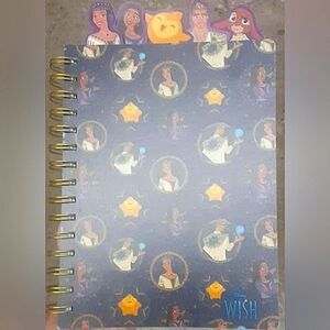 New Disney Wish Tabbed Journal Book